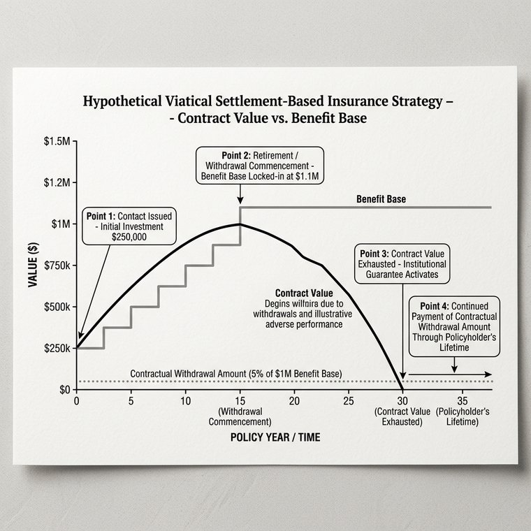 Contract Value vs Benefit Base framework image from The Master Guide to Annuities