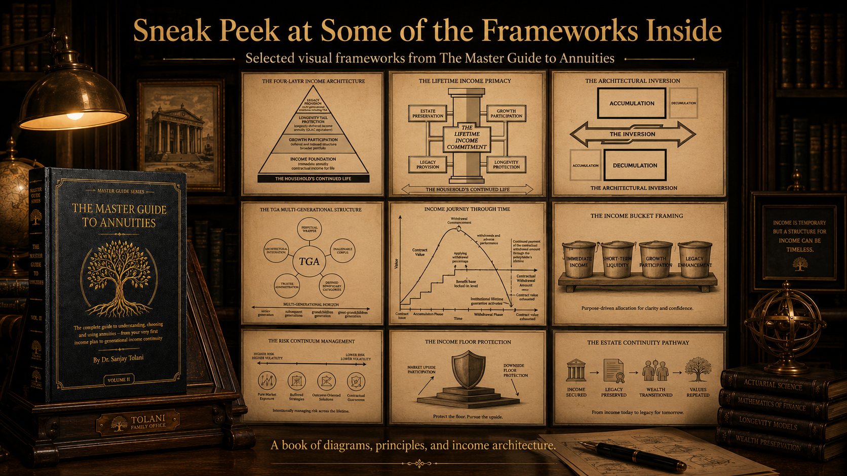 Sneak peek at selected income architecture frameworks