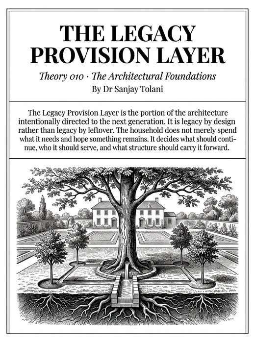 Theory 010, The Legacy Provision Layer, visual card from The Master Guide to Annuities