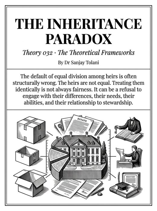Theory 032, The Inheritance Paradox, visual card from The Master Guide to Annuities