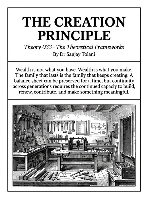 Theory 033, The Creation Principle, visual card from The Master Guide to Annuities