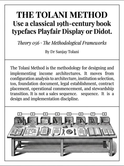 Theory 056, The Tolani Method, visual card from The Master Guide to Annuities