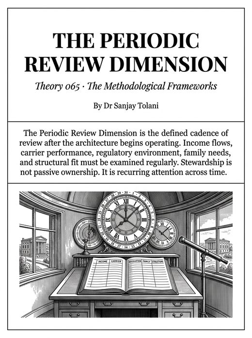 Theory 065, The Periodic Review Dimension, visual card from The Master Guide to Annuities