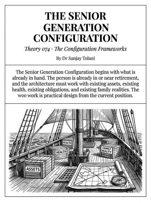 Theory 074, The Senior Generation Configuration, visual card from The Master Guide to Annuities