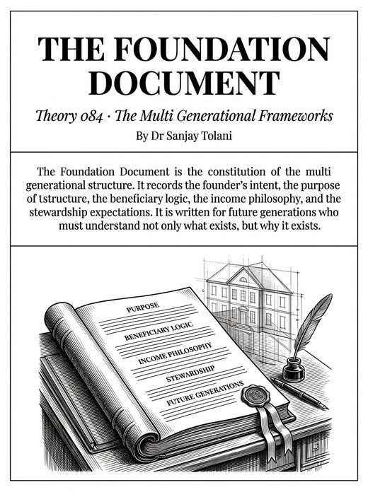 Theory 084, The Foundation Document, visual card from The Master Guide to Annuities