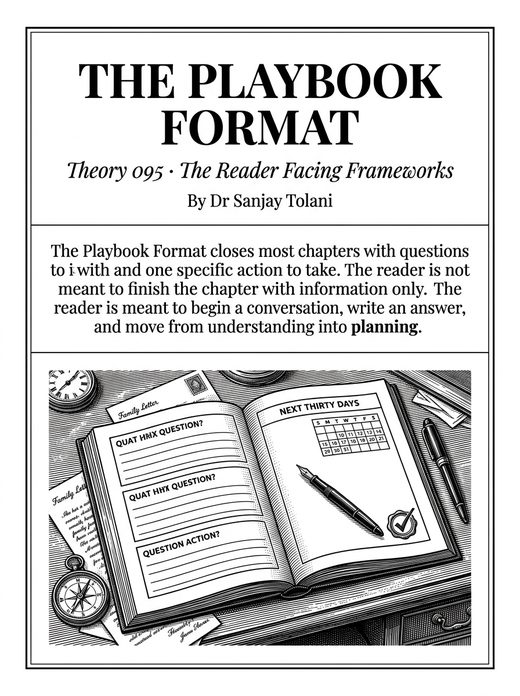 Theory 095, The Playbook Format, visual card from The Master Guide to Annuities