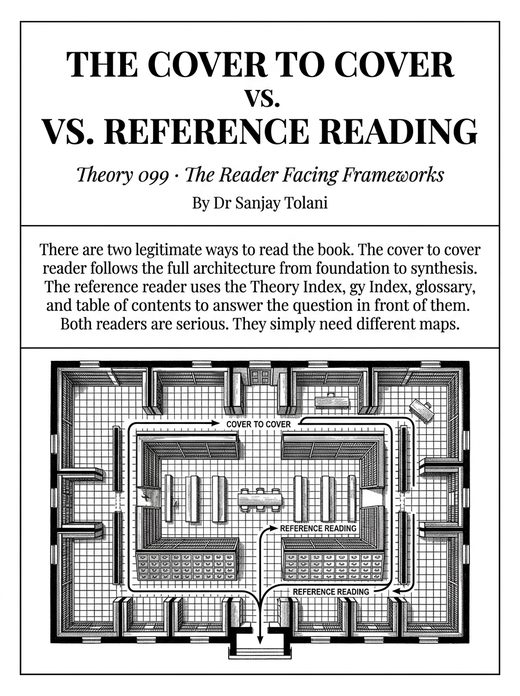 Theory 099, The Cover-to-Cover vs. Reference Reading, visual card from The Master Guide to Annuities